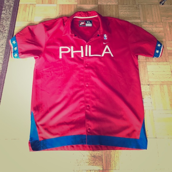 Nike Other - Vintage Philadelphia 76ers Warmup